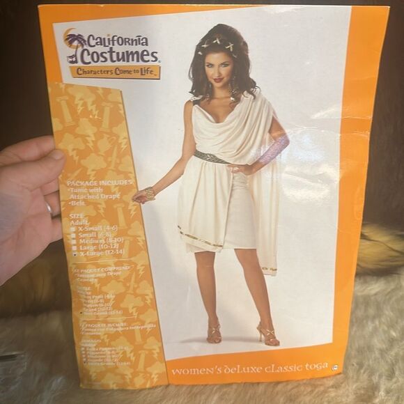 California costumes classic toga XL (7003) - Picture 2 of 3